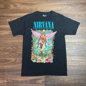 Nirvana Concert T Shirt 2016 loud Graphic Size Mens Med